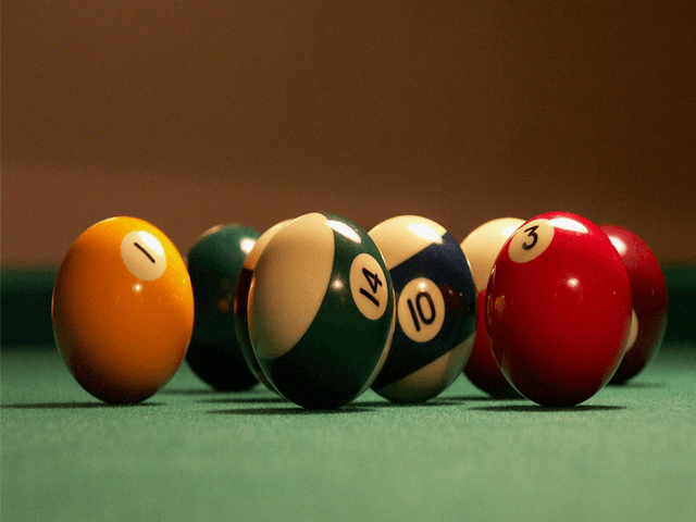Break Nine: World Billiards Tournament title screen for Xbox